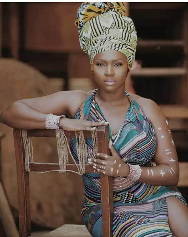Singer Waje Looking Stunning In African Inspired Photos